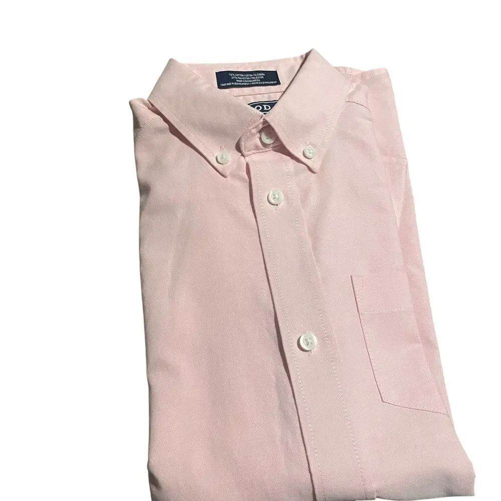 Izod boys Pink Button-Down Shirt like new size 12